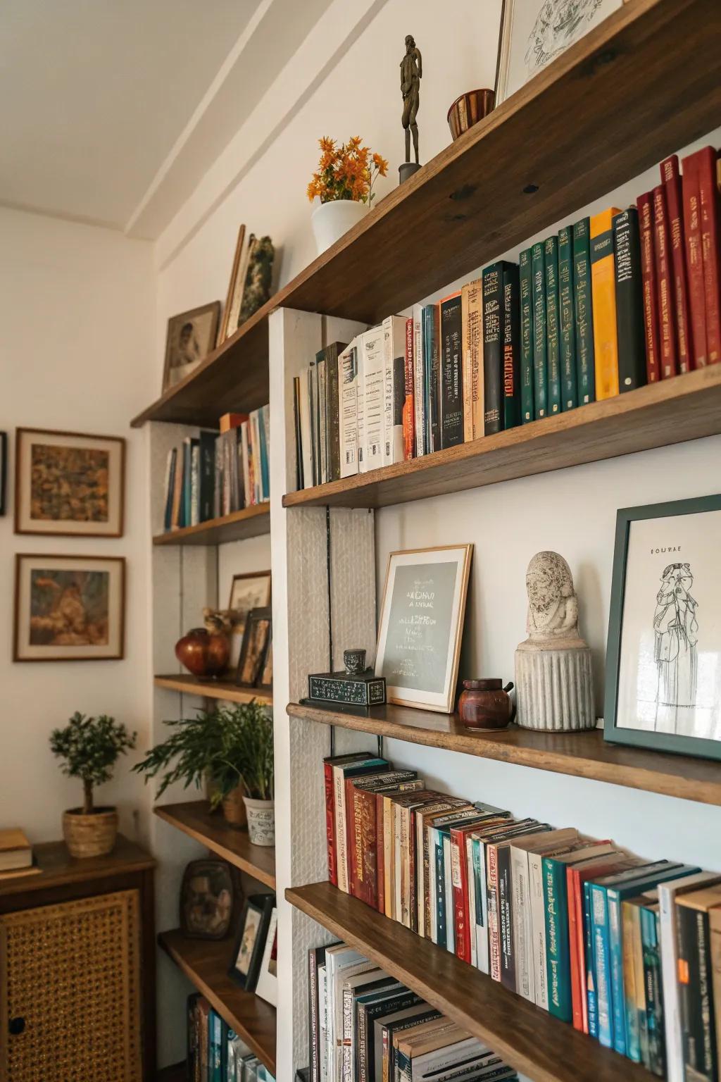 Incorporate feature decor for a personal touch.