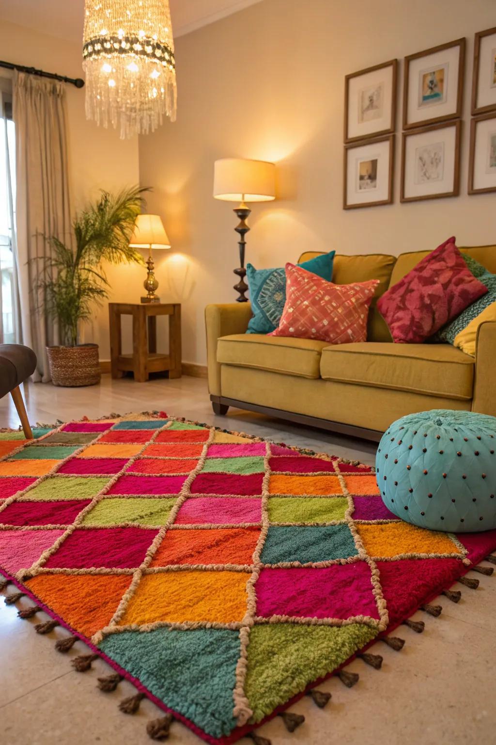 Little touches bring personality to your living room without costing a fortune.