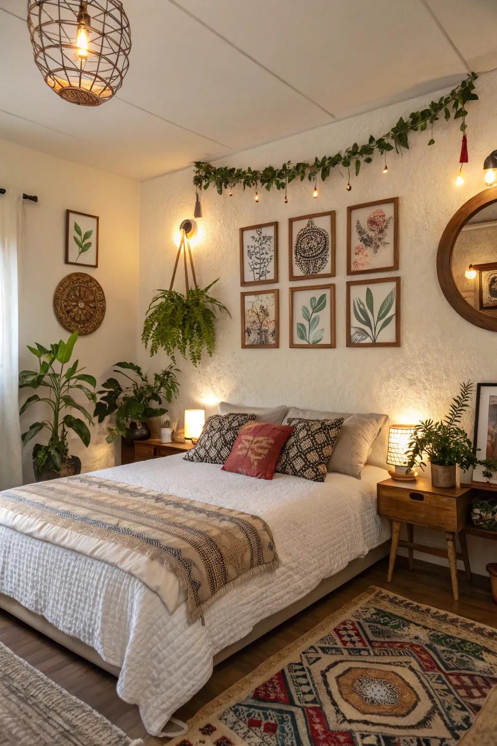 Individual touches using ornate details.