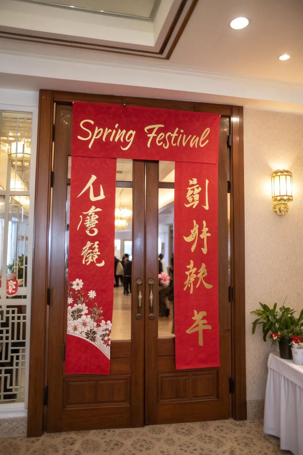 Spring Celebration couplets convey auspicious messages to your abode.