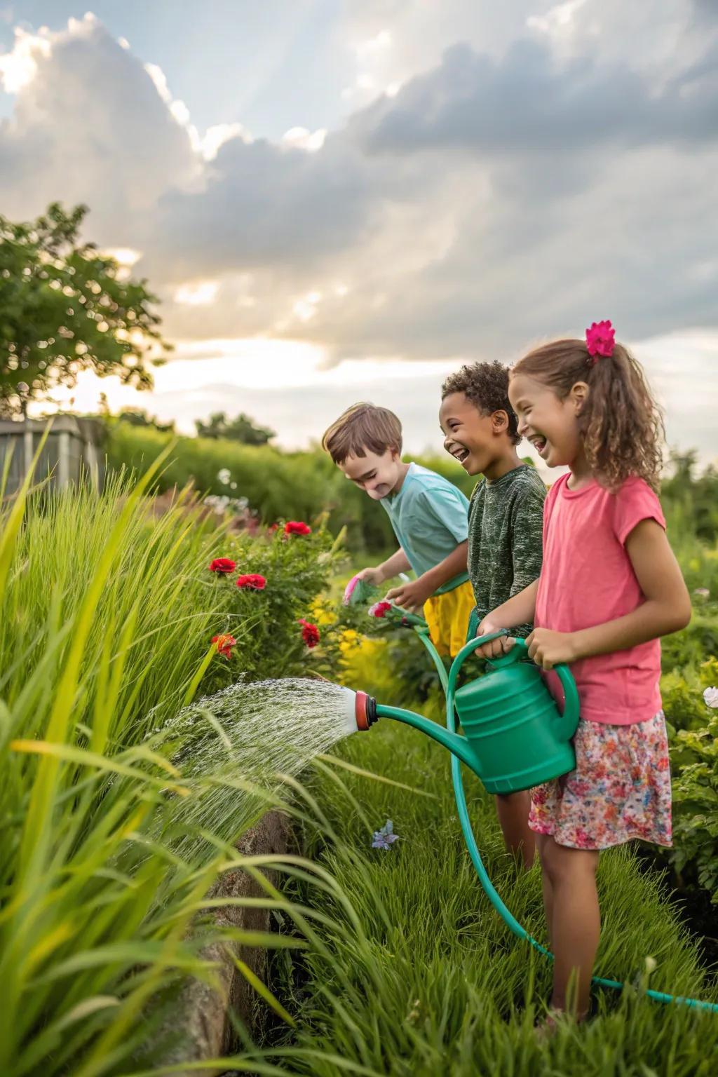 Nurture an affection for the natural environment through horticultural duties.