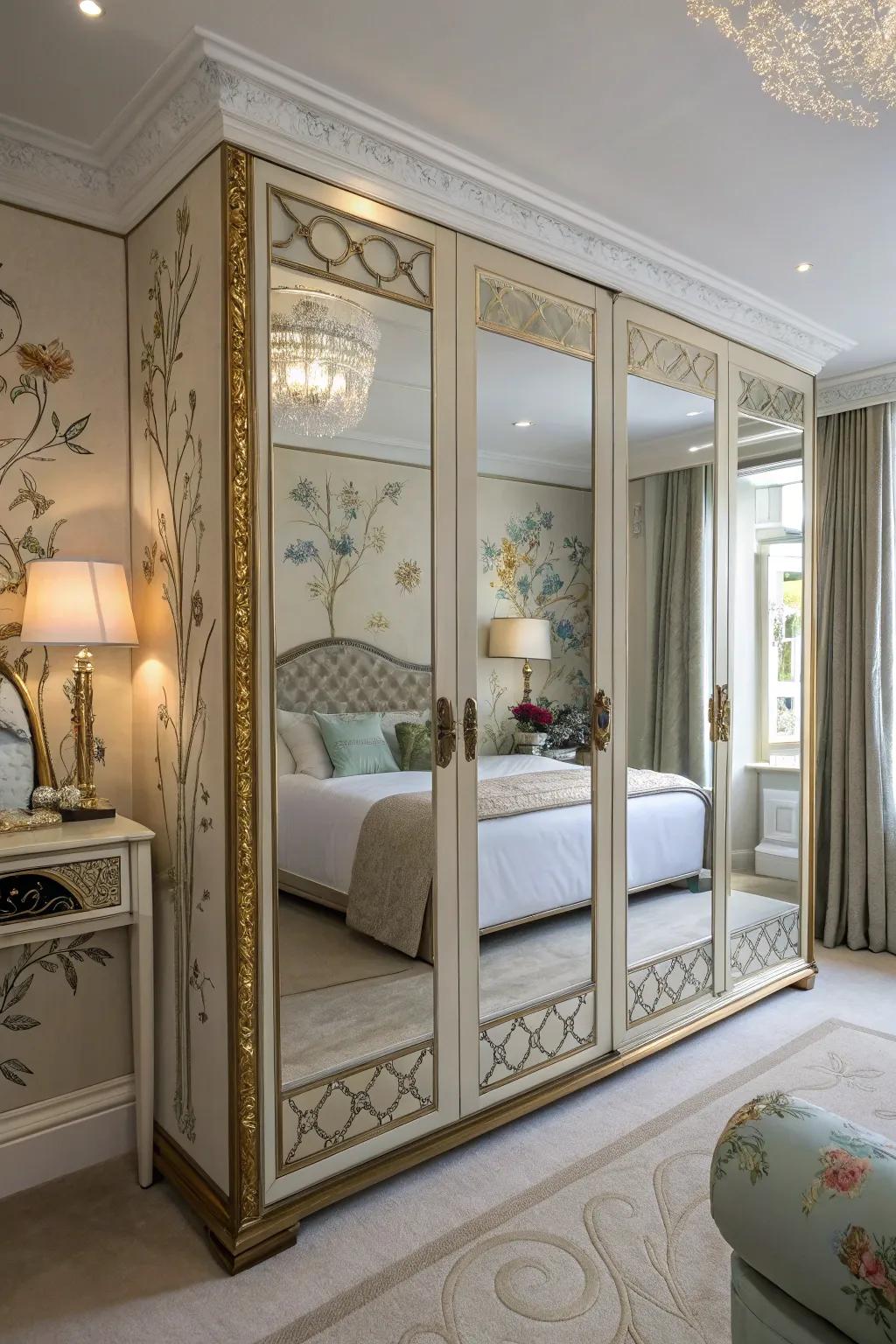 Transform mirrors into artwork with striking pigment selections.