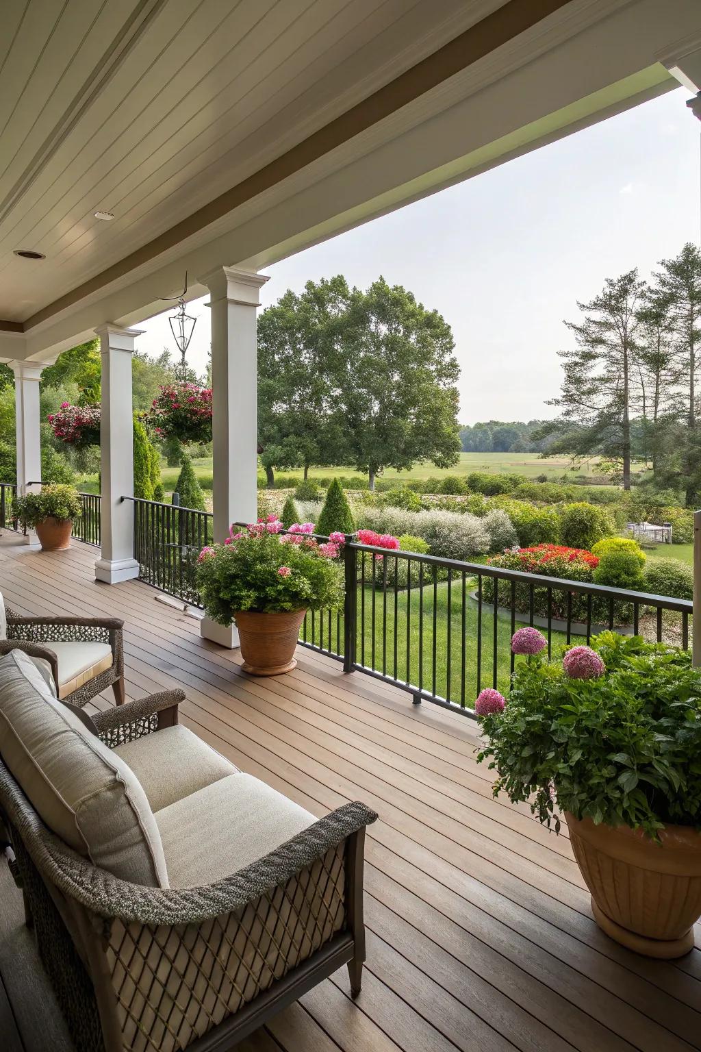 Unrestricted designs encourage a fluid continuity amongst indoor and outdoor spaces.