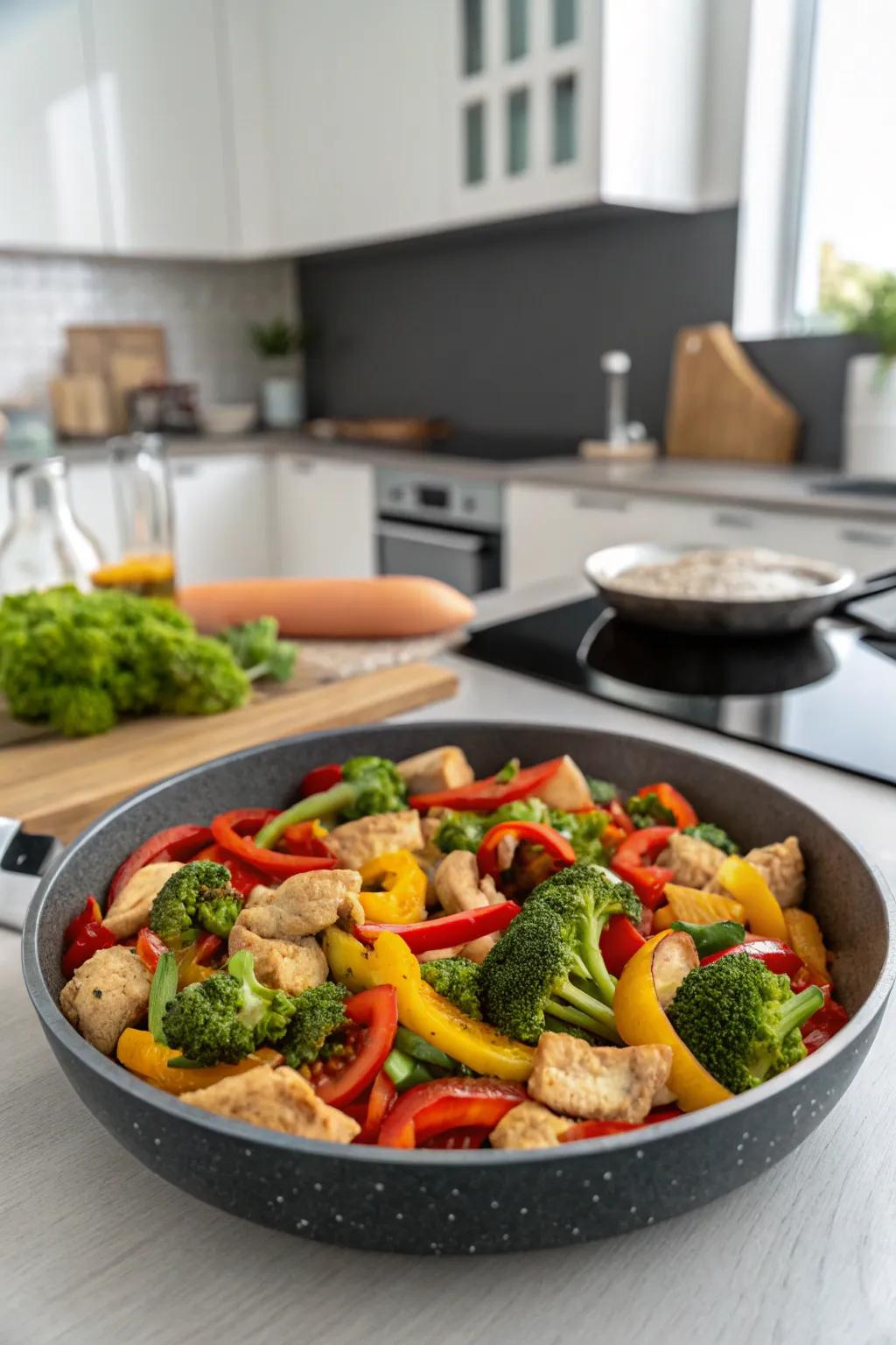 A swift and savory sauté that's both healthful and delicious.