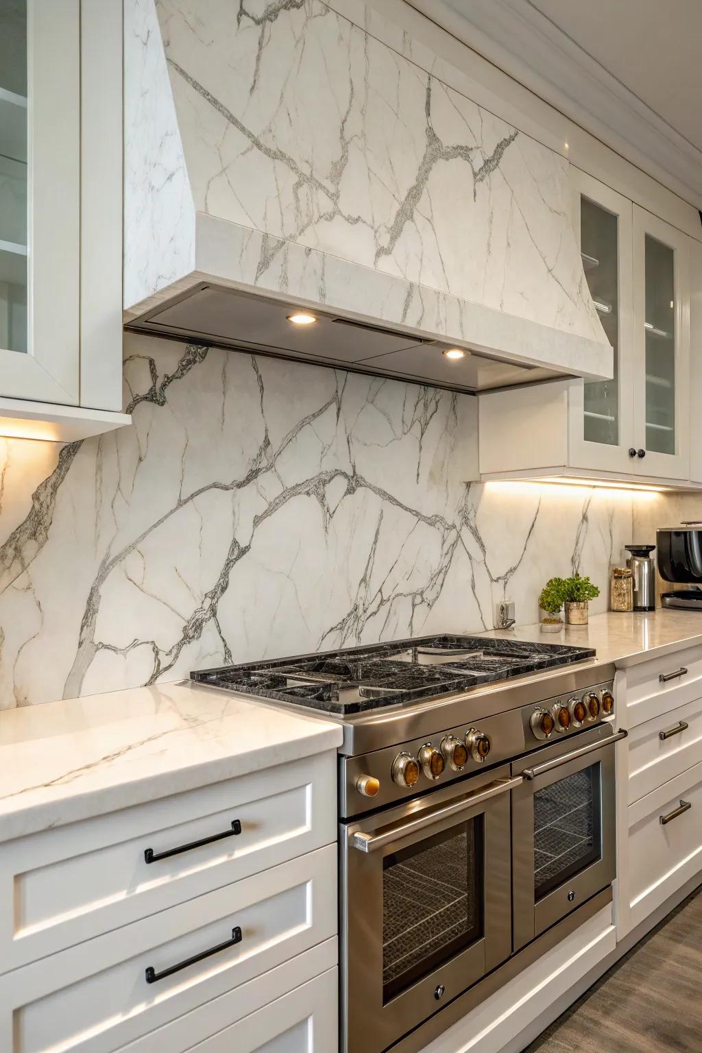 Self-adhesive film delivers a luxurious feel at a minimal cost.