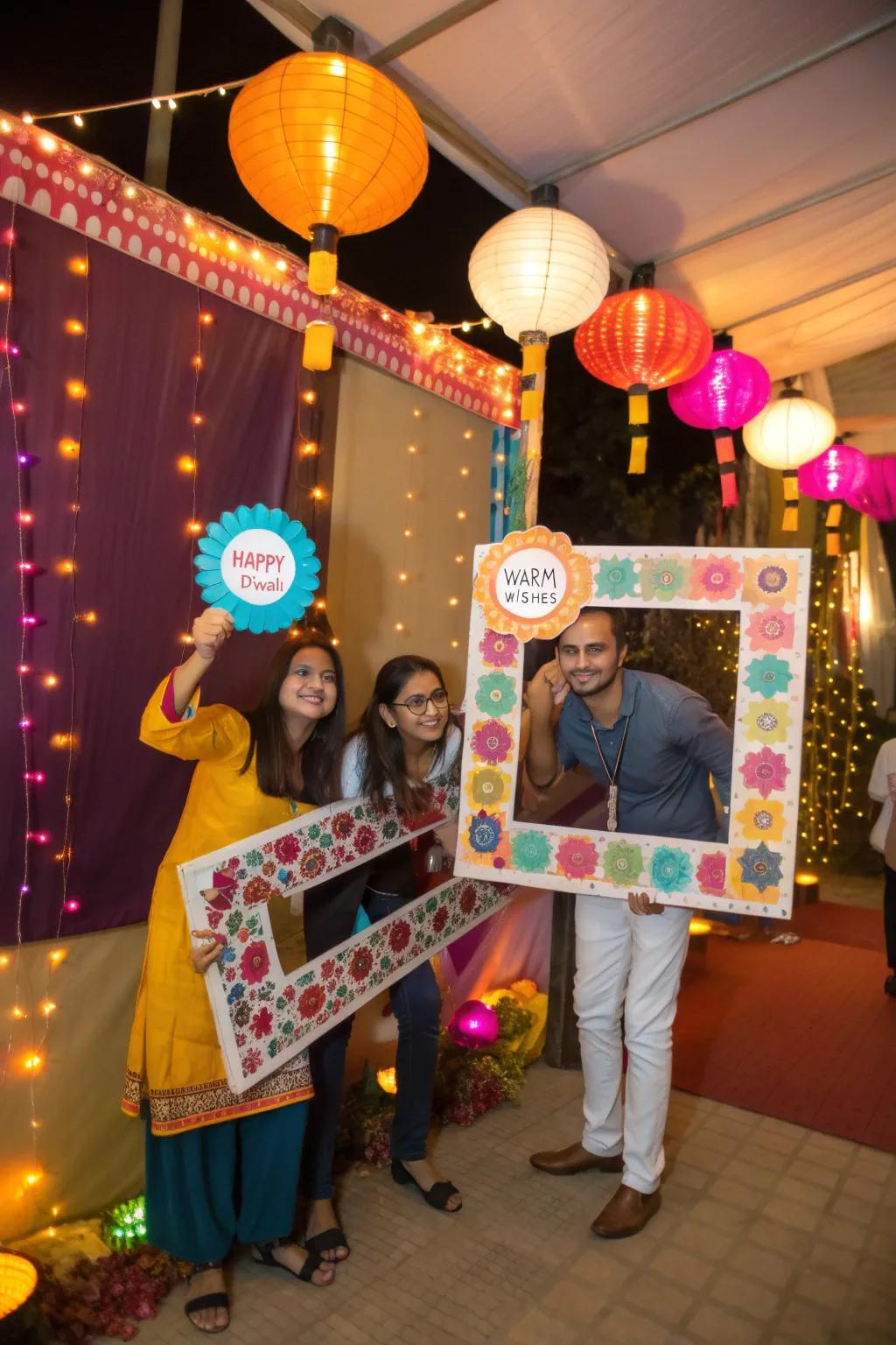 DIY image borders bearing celebratory wishes for personalized images.