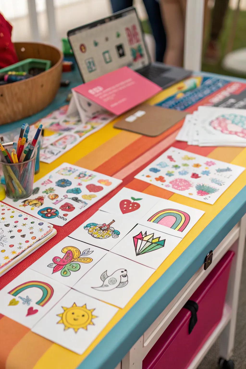 Play tattoos to add flair to Easter egg finds.