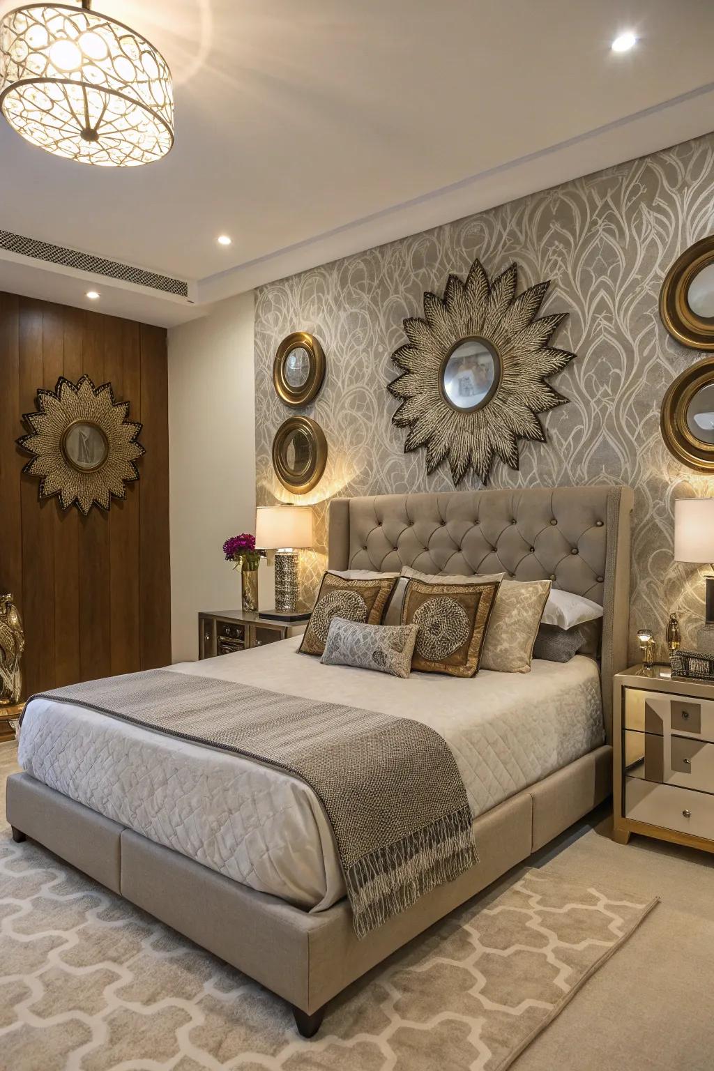 Ornamental accents deliver charm and individuality.