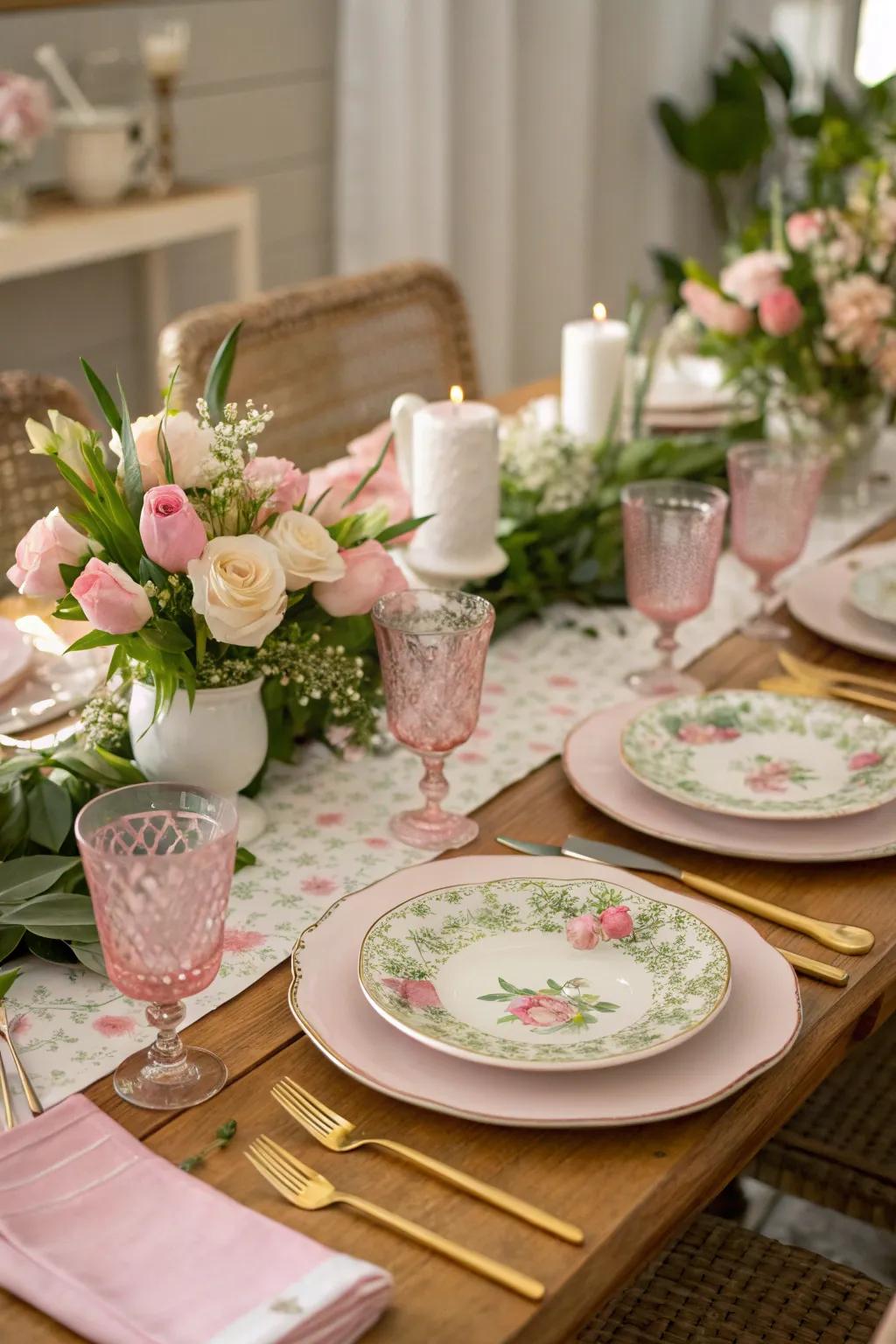 A themed ornamentation configuration that enriches the brunch ambiance with panache and refinement.