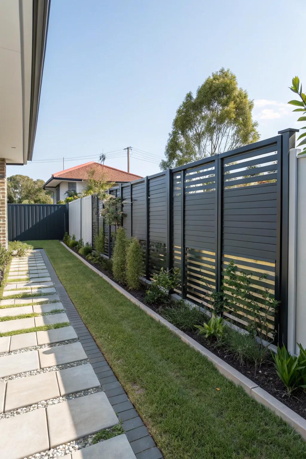 Intensify seclusion with fashionable and functional screens.