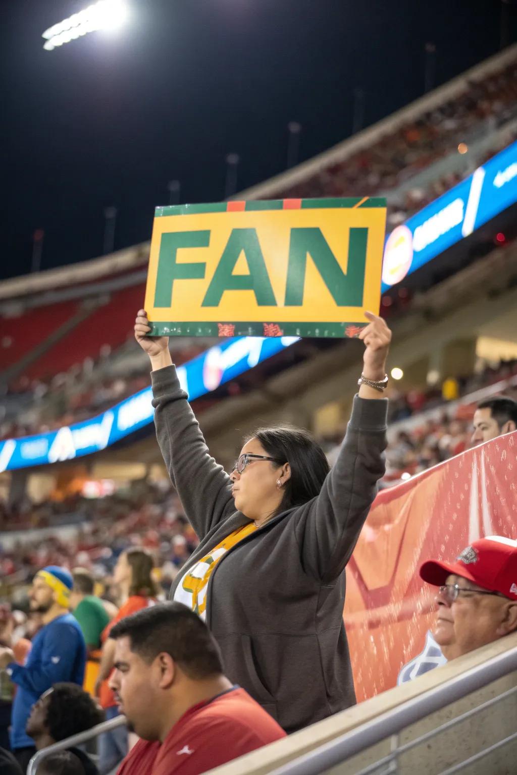 Bright designs make signs stand out.