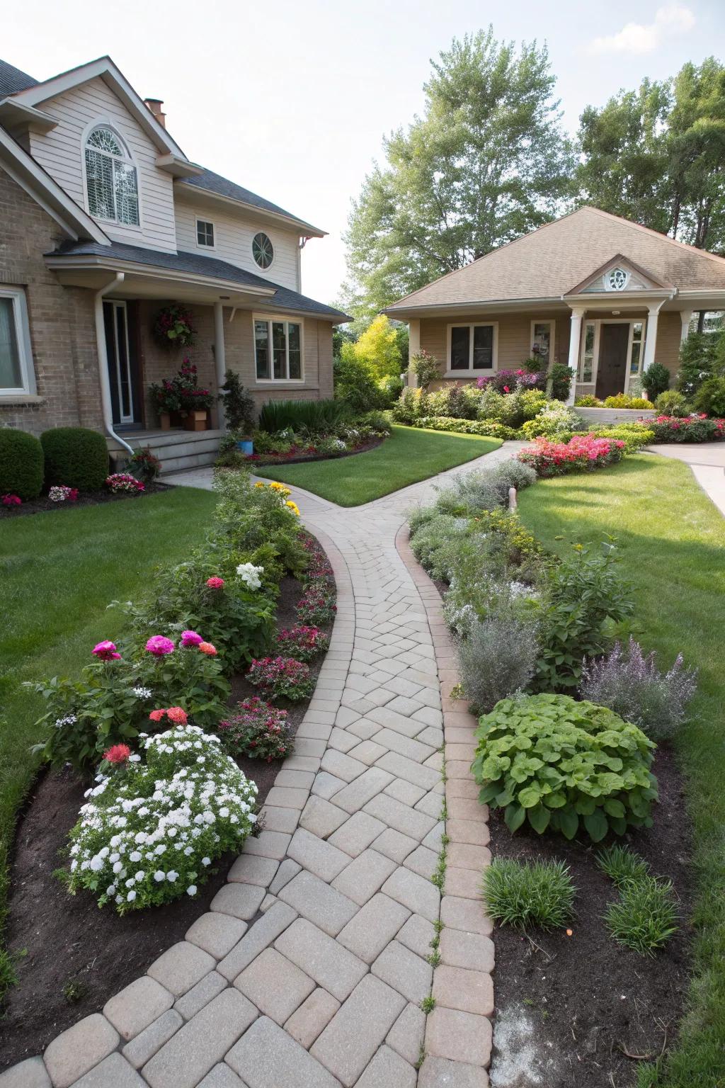 Symmetrical and asymmetrical designs impart distinct character
