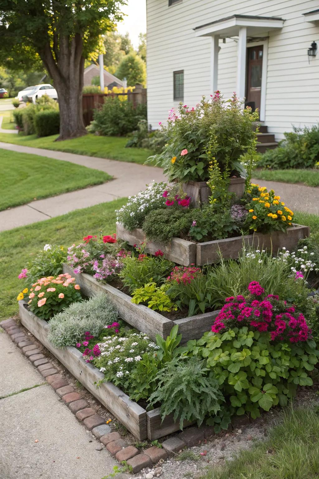 Layered planting has the power to transform a simple garden into a rich, three-dimensional landscape.