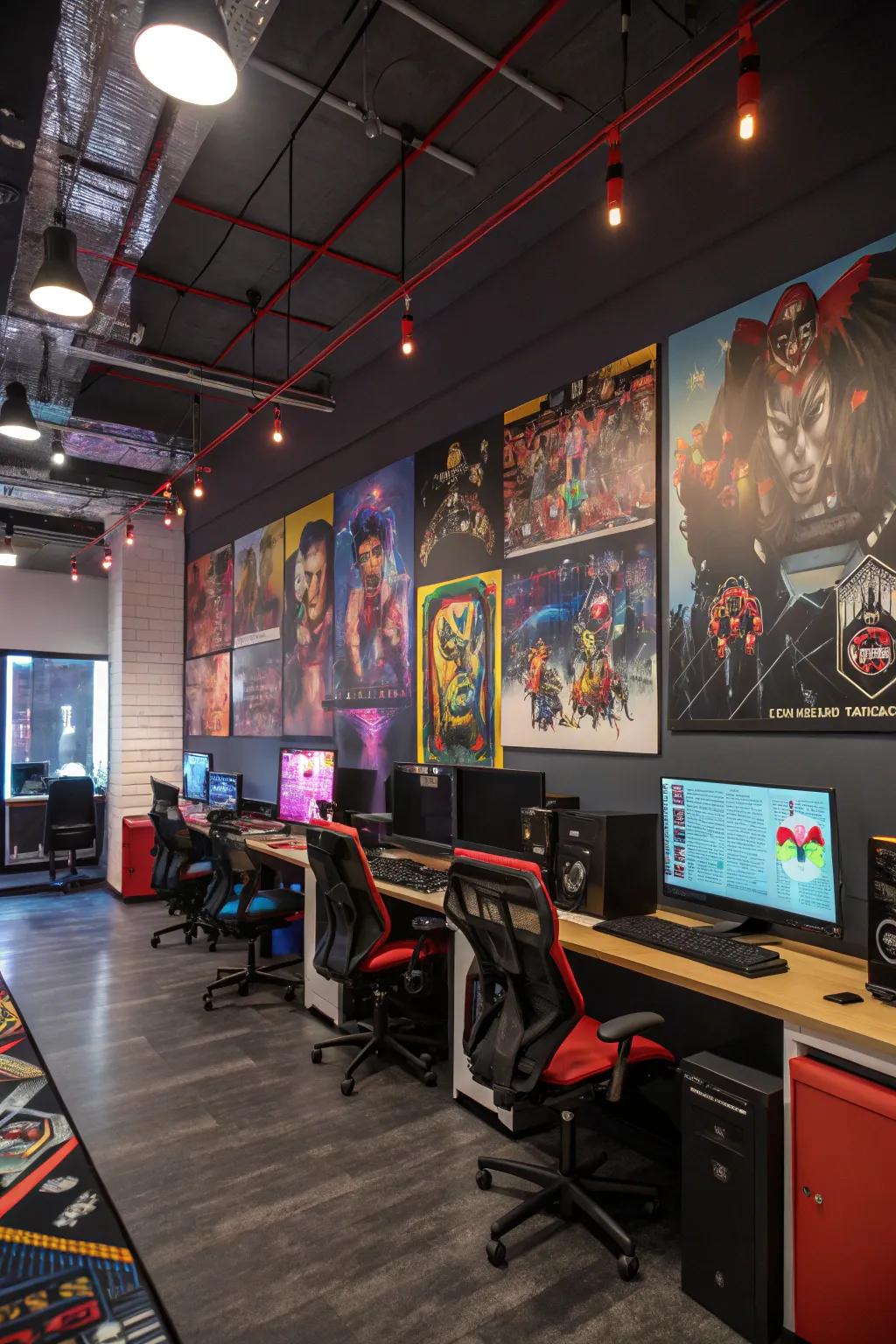 Let your walls express your passion for gaming.