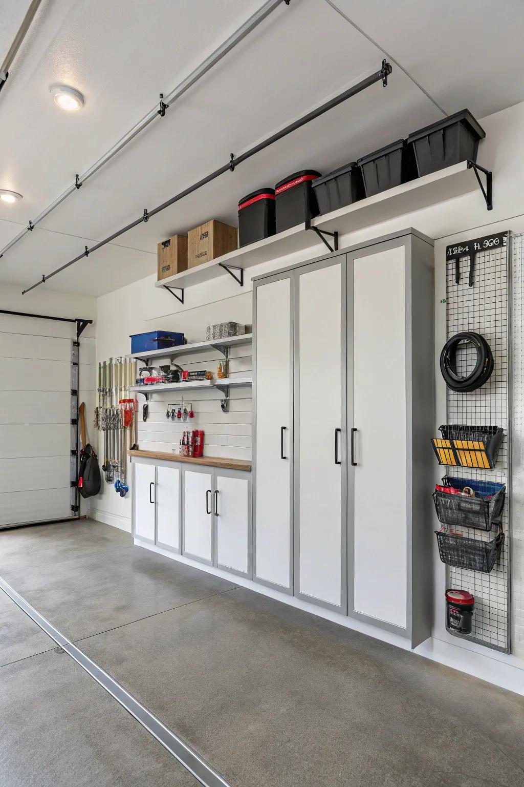 Thoughtful organizing keeps your renovated space tidy and uncluttered.