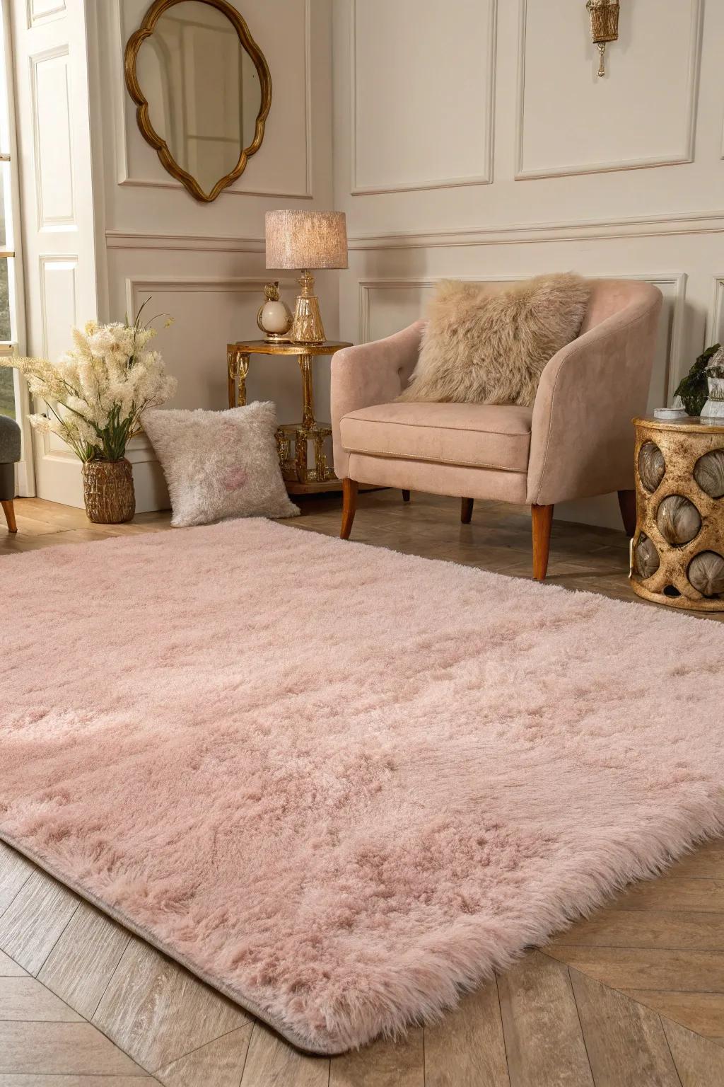 A soft carpet adds warmth and texture to your space.