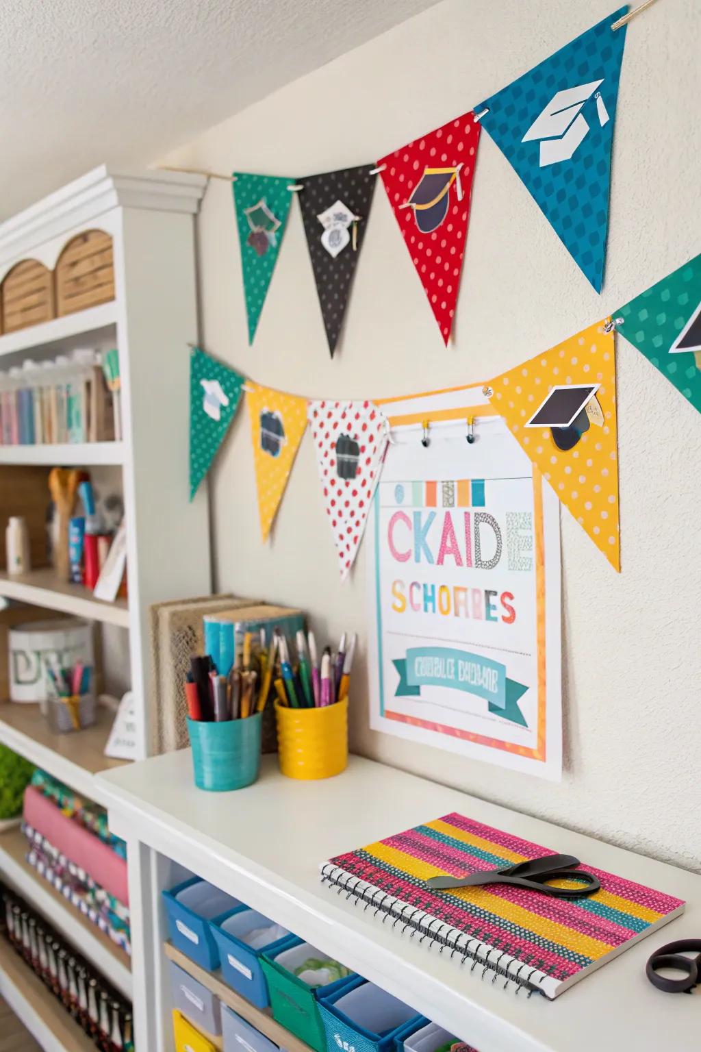 A bespoke banner layout primed for personalized inflection and ingenuity.