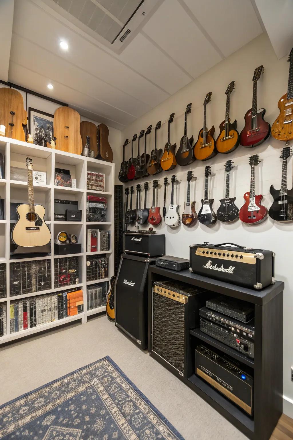 Arrange your gear with panache.