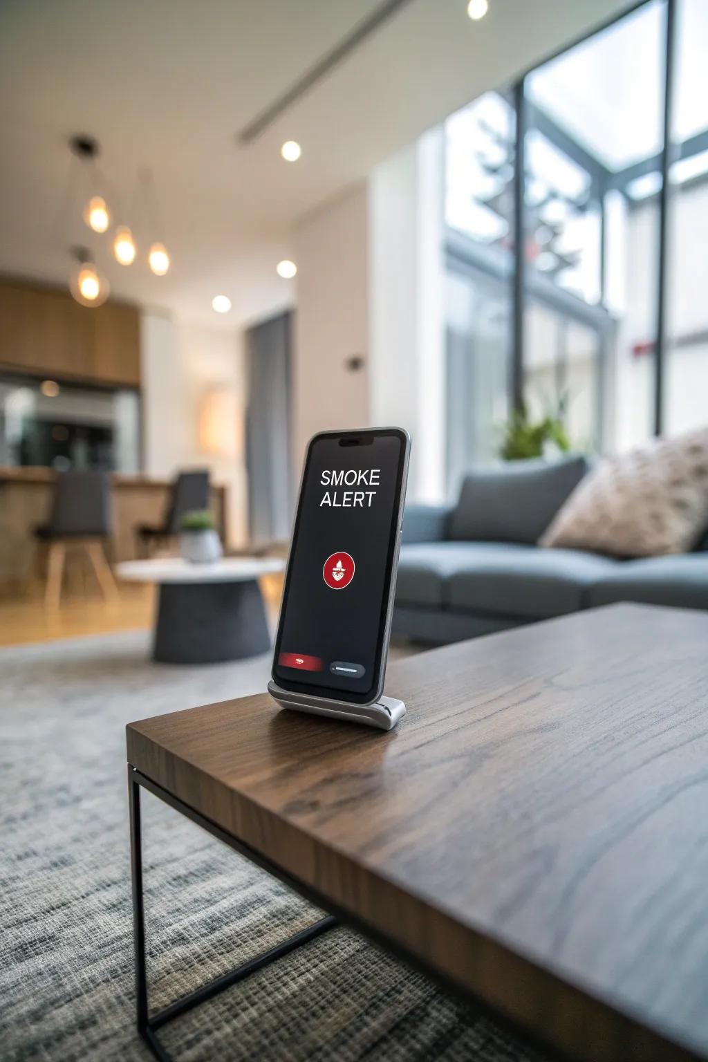 Stay secure and well-informed with real-time smoke alerts delivered directly to your device.