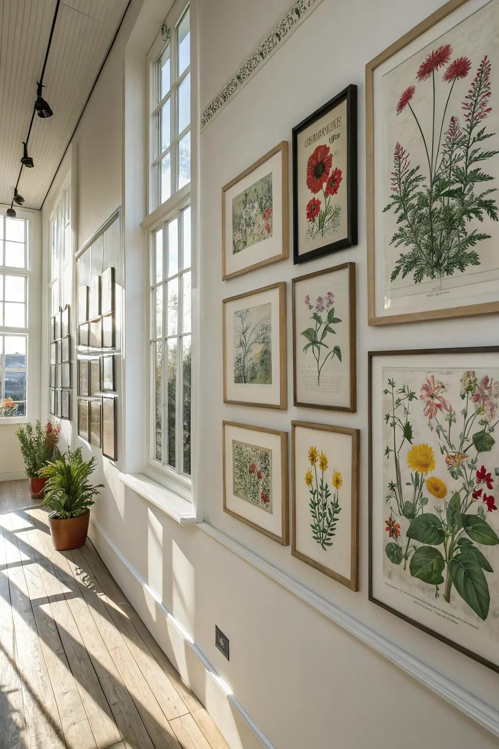Plant-based prints usher nature indoors.