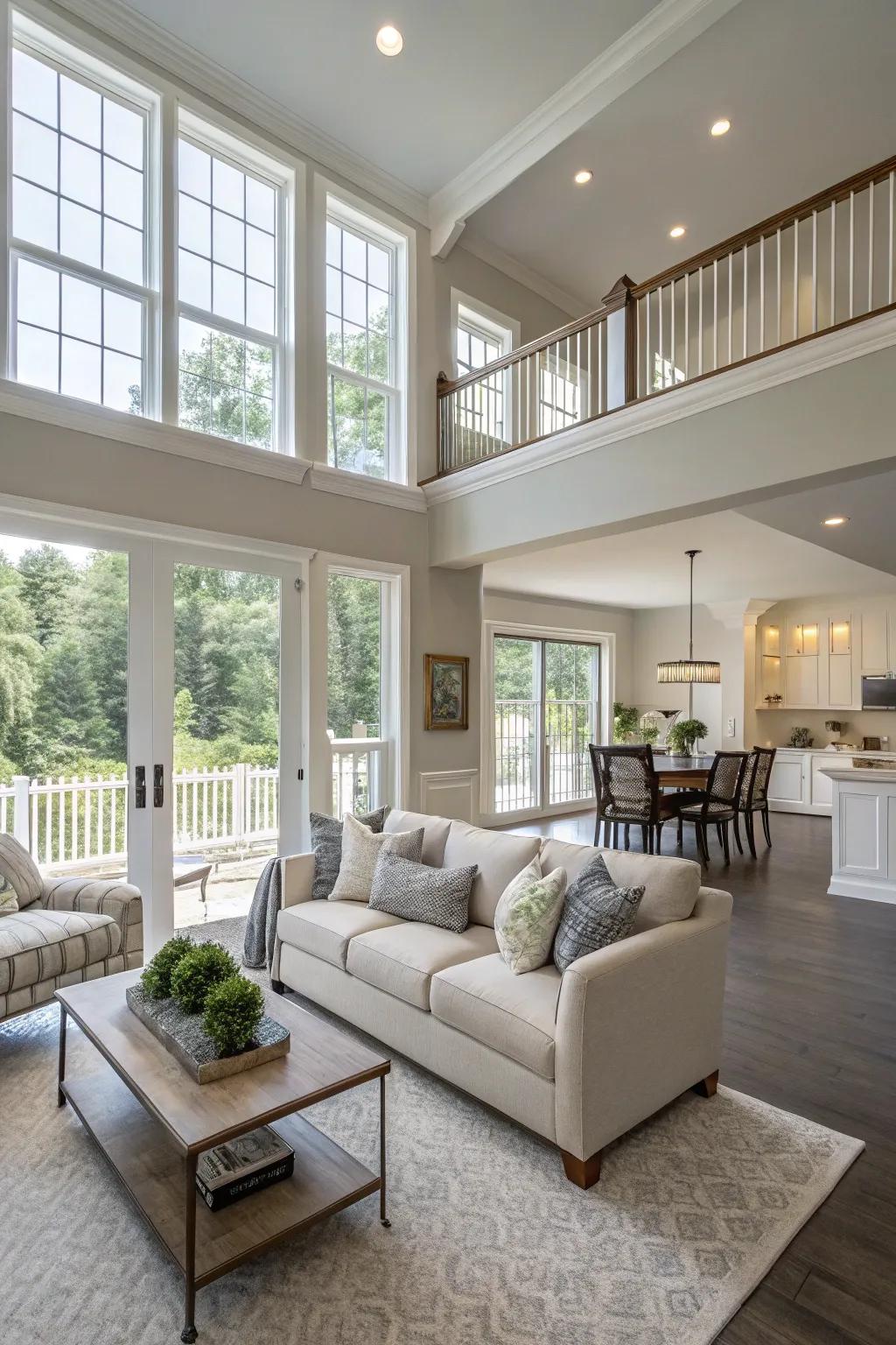Establish a cohesive aesthetic throughout your home with a neutral color palette.