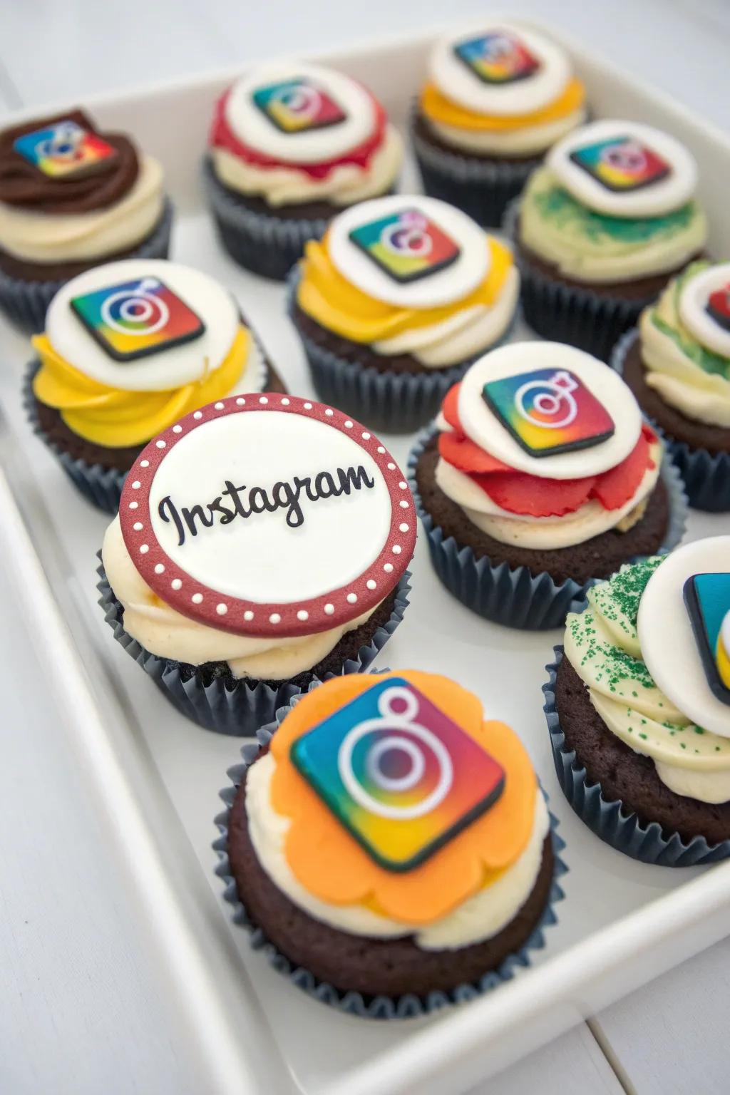 Tempting themed cupcakes that please both the eyes and the palate.