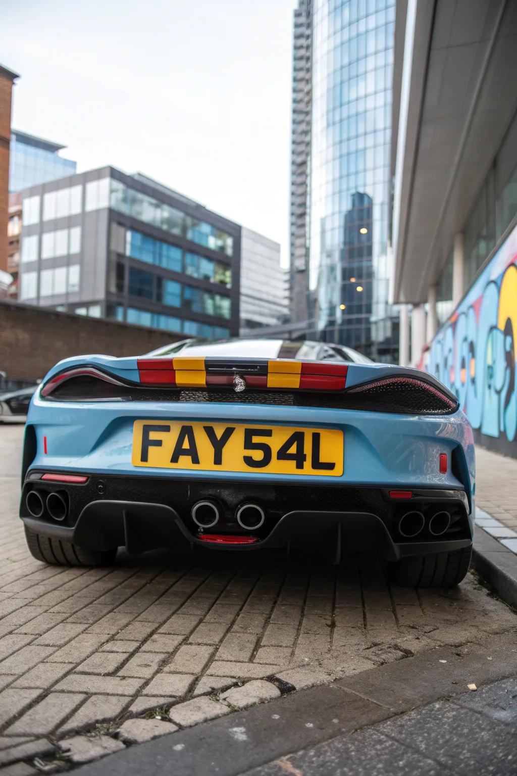 Personalize your vehicle using a unique combination.