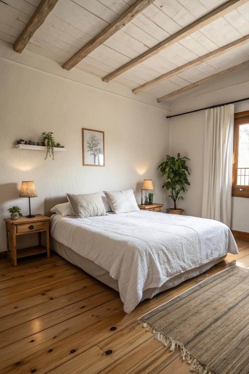 Minimalism enhances a sense of peace and clarity.