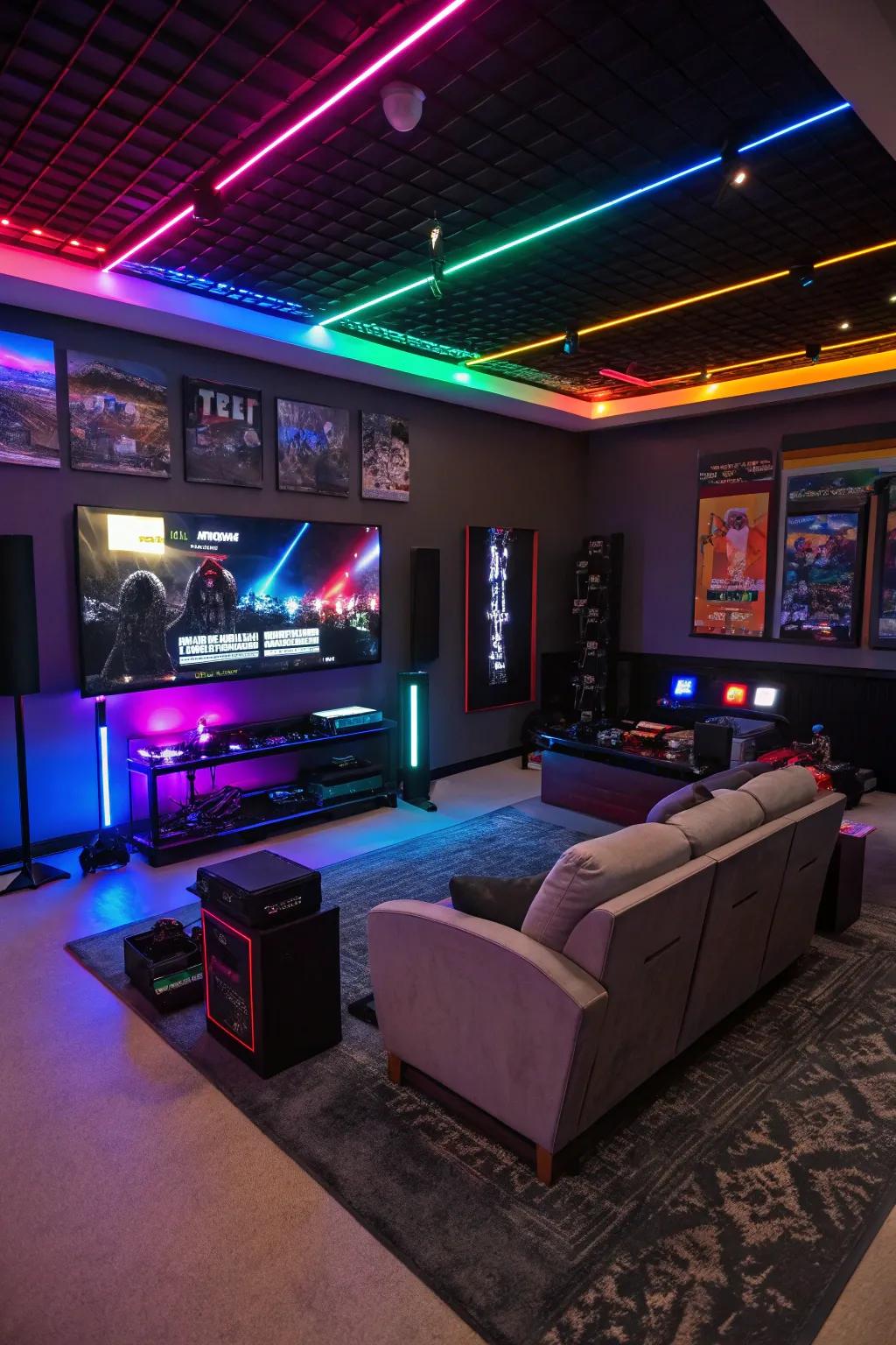 Engage with games using audio-responsive illumination.