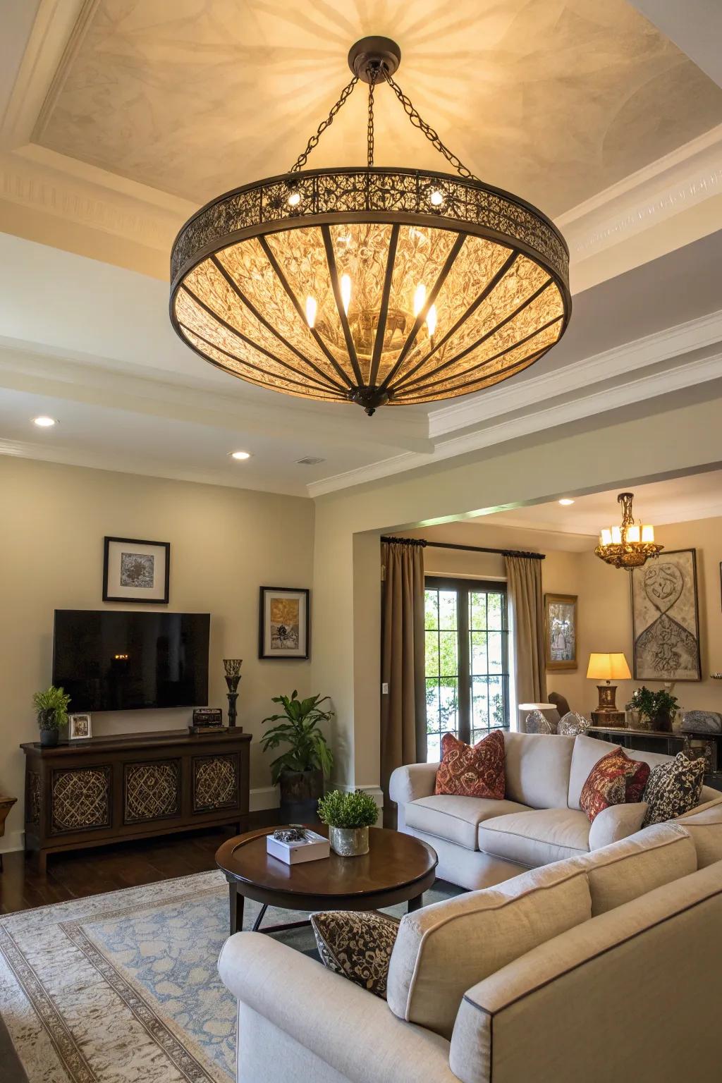 Decorative fixtures bring a personal touch and stand as pieces of art.