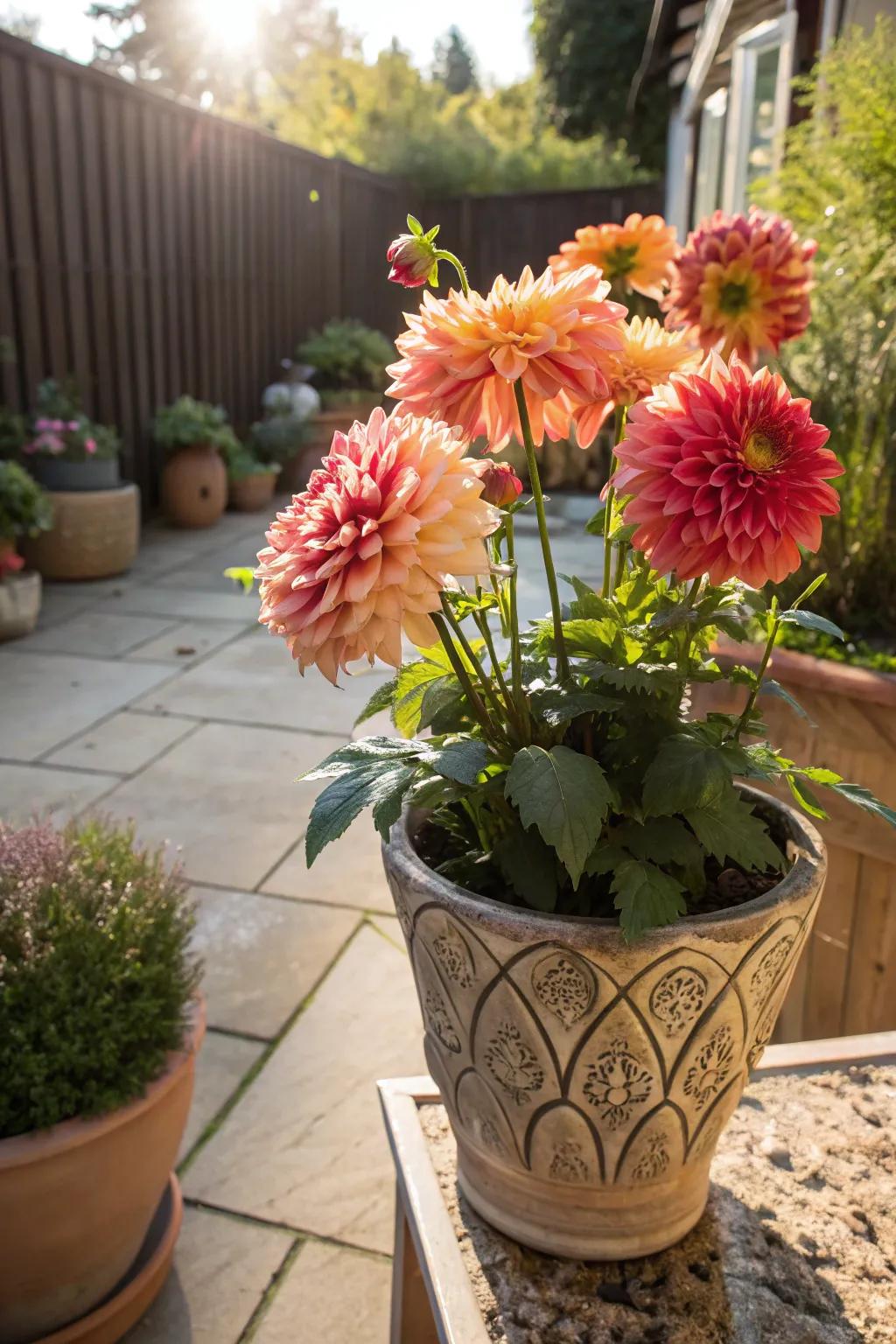 Starflowers adding drama to a sunlit garden patio. <strong><em>The plant’s presence is simply stunning.</em></strong>” loading=”lazy” class=”pimg”>
	</picture><figcaption>Starflowers adding drama to a sunlit garden patio. <strong><em>The plant’s presence is simply stunning.</em></strong></figcaption></figure>
<p>Starflowers introduce a hint of drama with their expansive blooms, prospering in full sunlight. I appreciate their boldness set against the backdrop of my sunlit patio, enhancing my outdoor space with their unique charm. <strong><em>Their boldness is truly captivating.</em></strong></p>
<h3>May just do the trick:</h3>
<ul class=