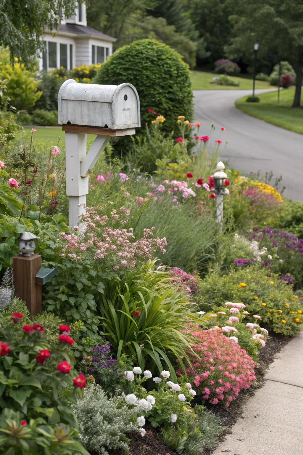 Varied heights and textures forge a mesmerizing and layered appearance.