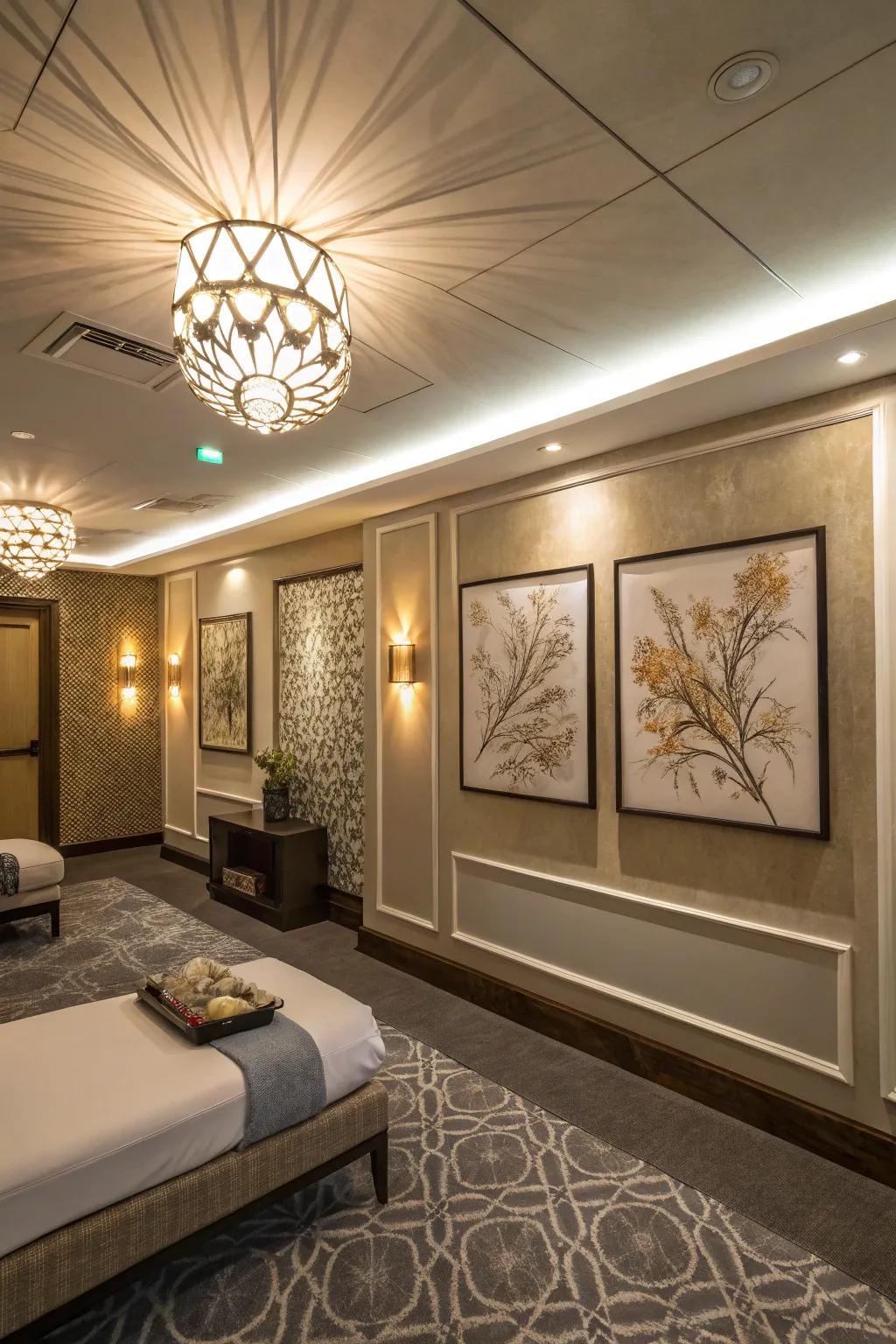 Adding personal touches can transform a flex room.