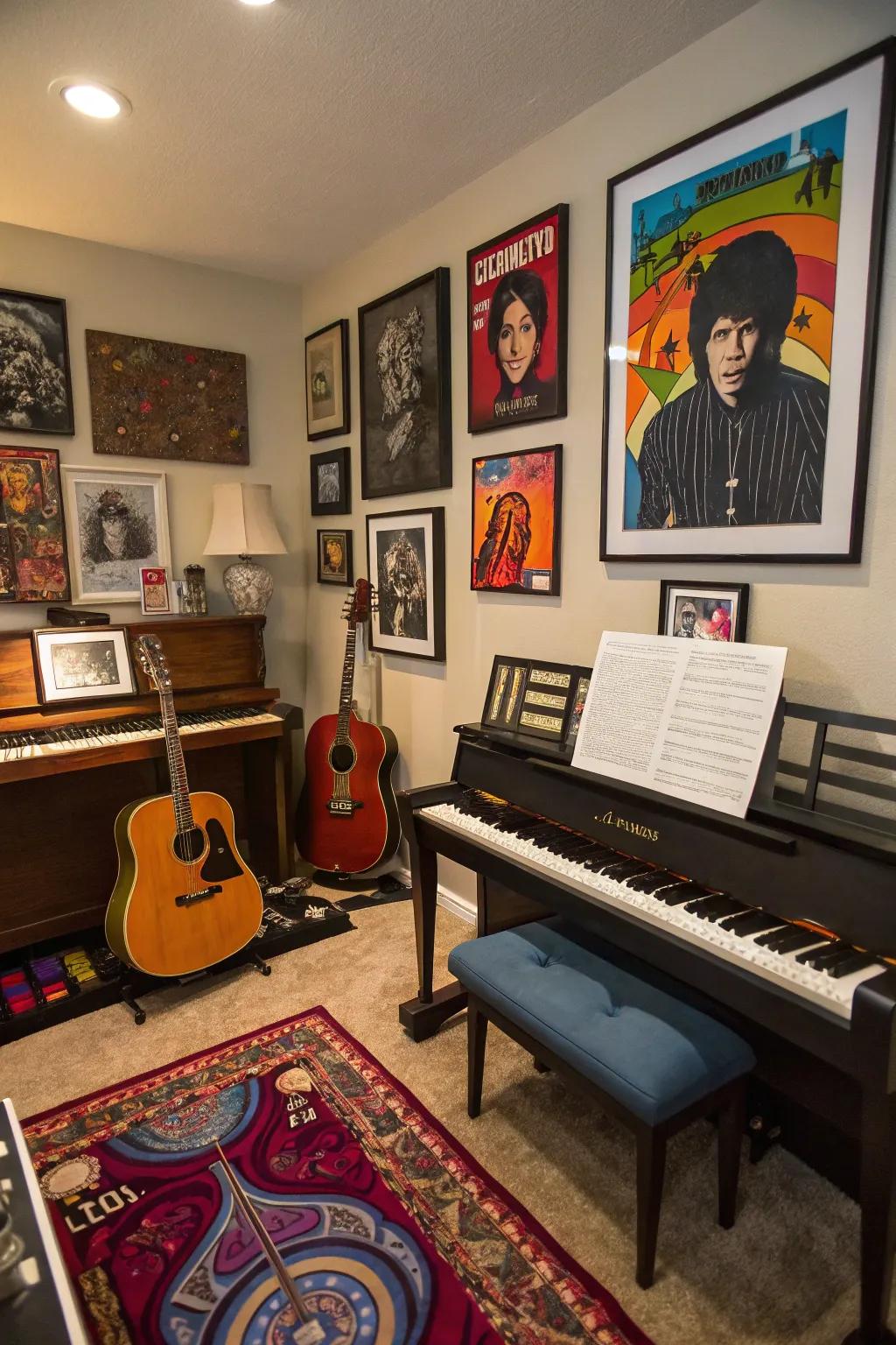 Decor that reflects your personal taste makes the space truly yours and inspiring.