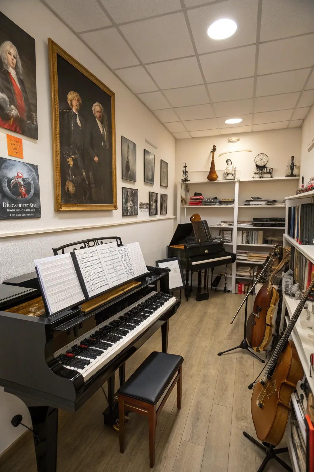 Strategic equipment placement improves how the space functions.