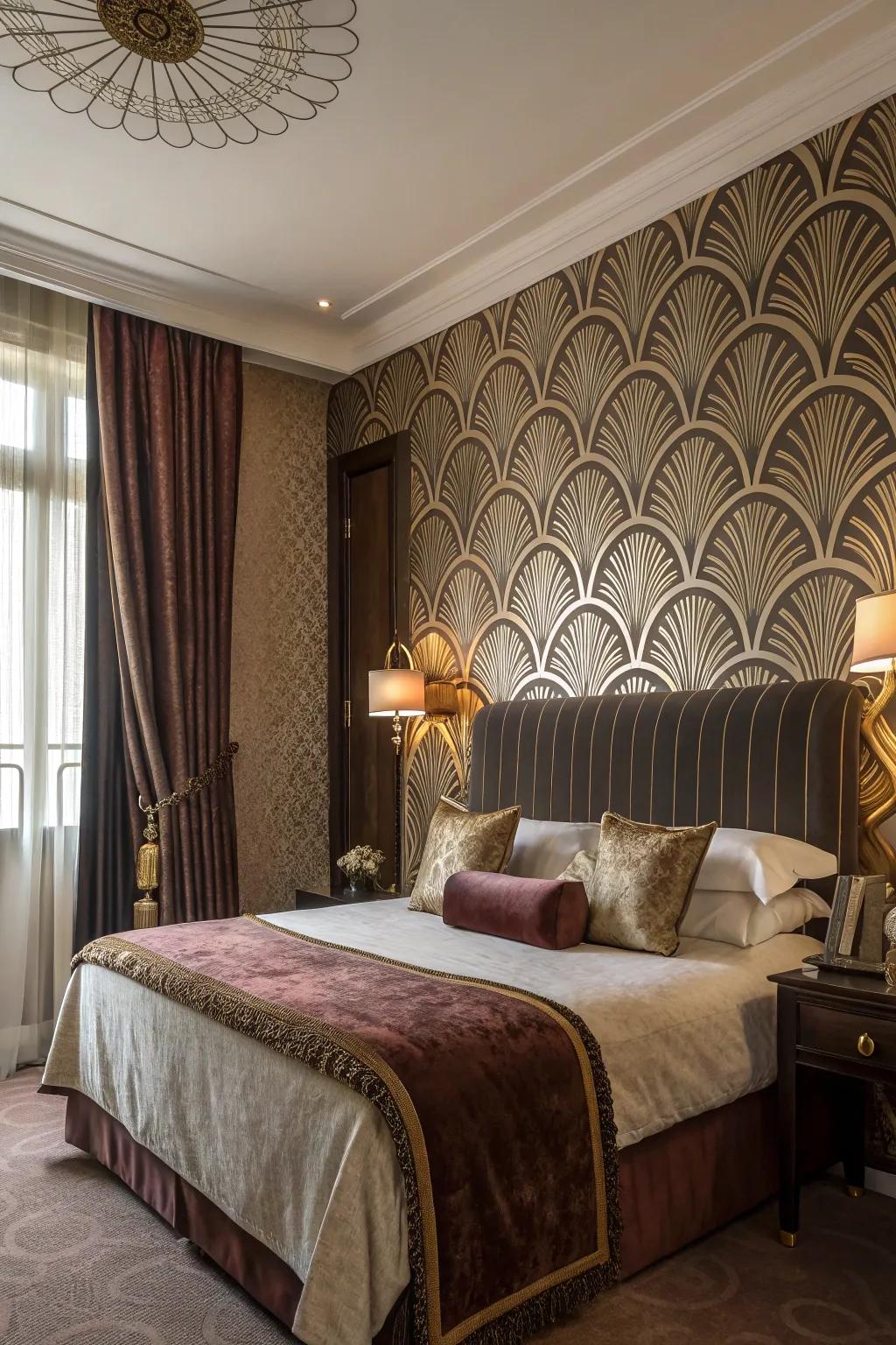 Modern Age patterns bring visual intrigue.