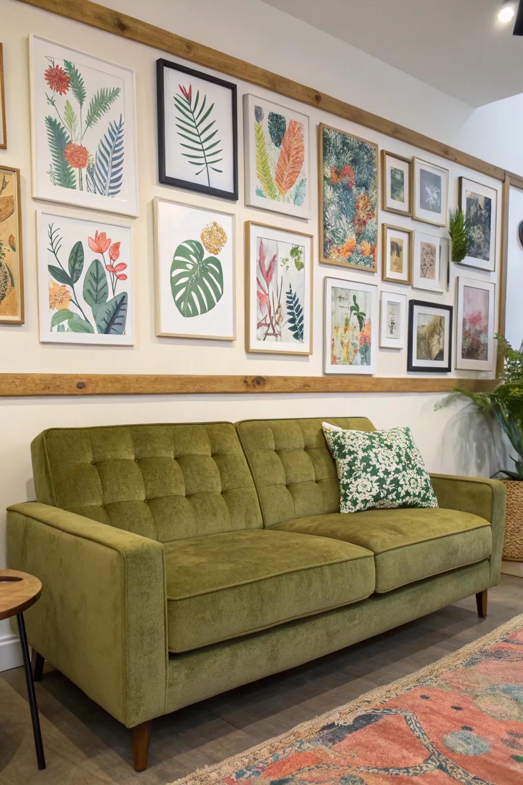 Artwork contributes a tailored impression to your space.