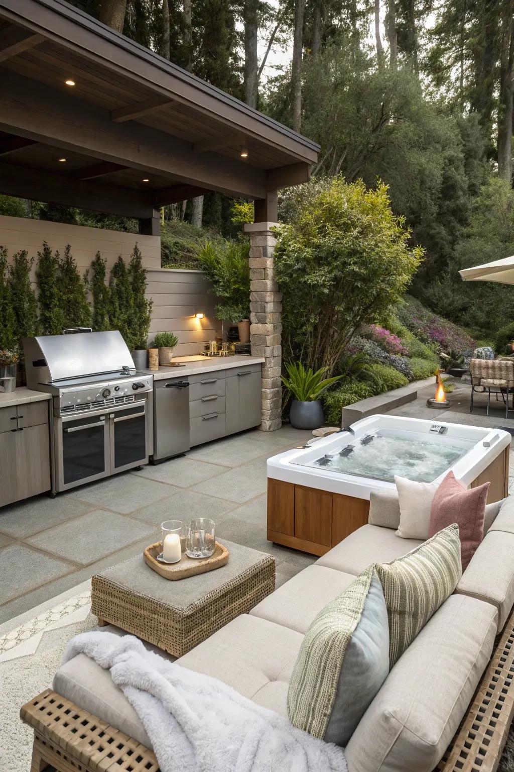 Sumptuous seating ensures your guests feel completely at ease.