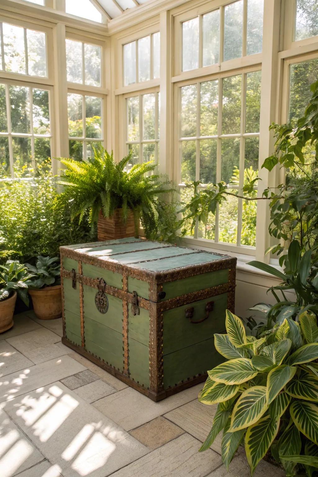 Nature-inspired verdant colors bring peace to your home design.