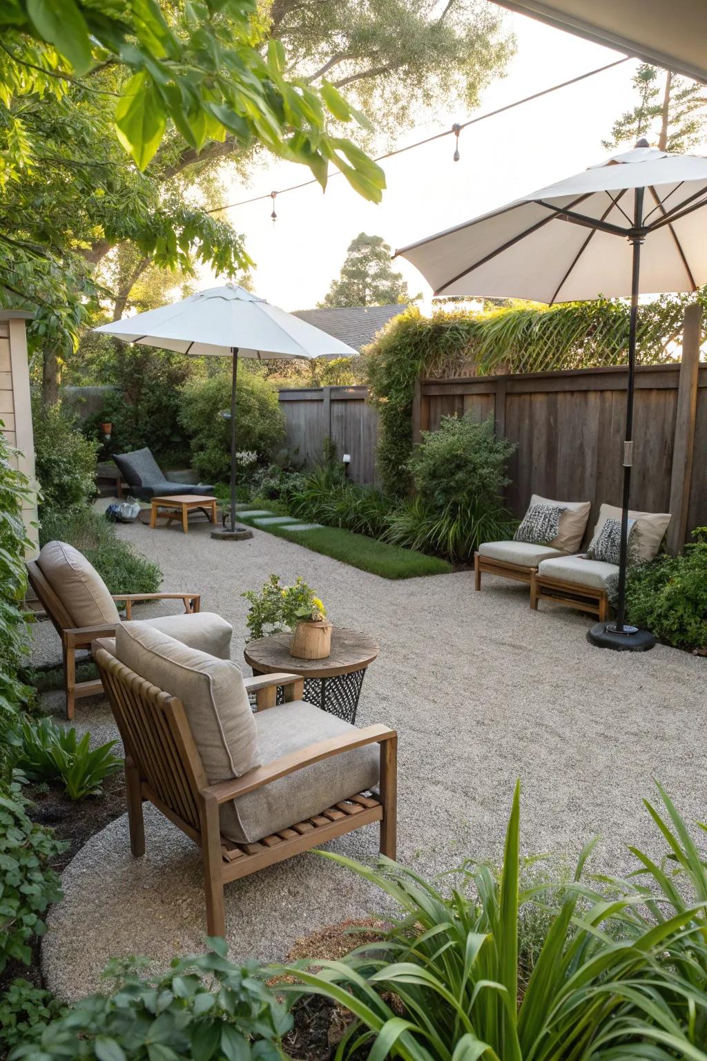 Relax and dine in a trendy, raw setting.