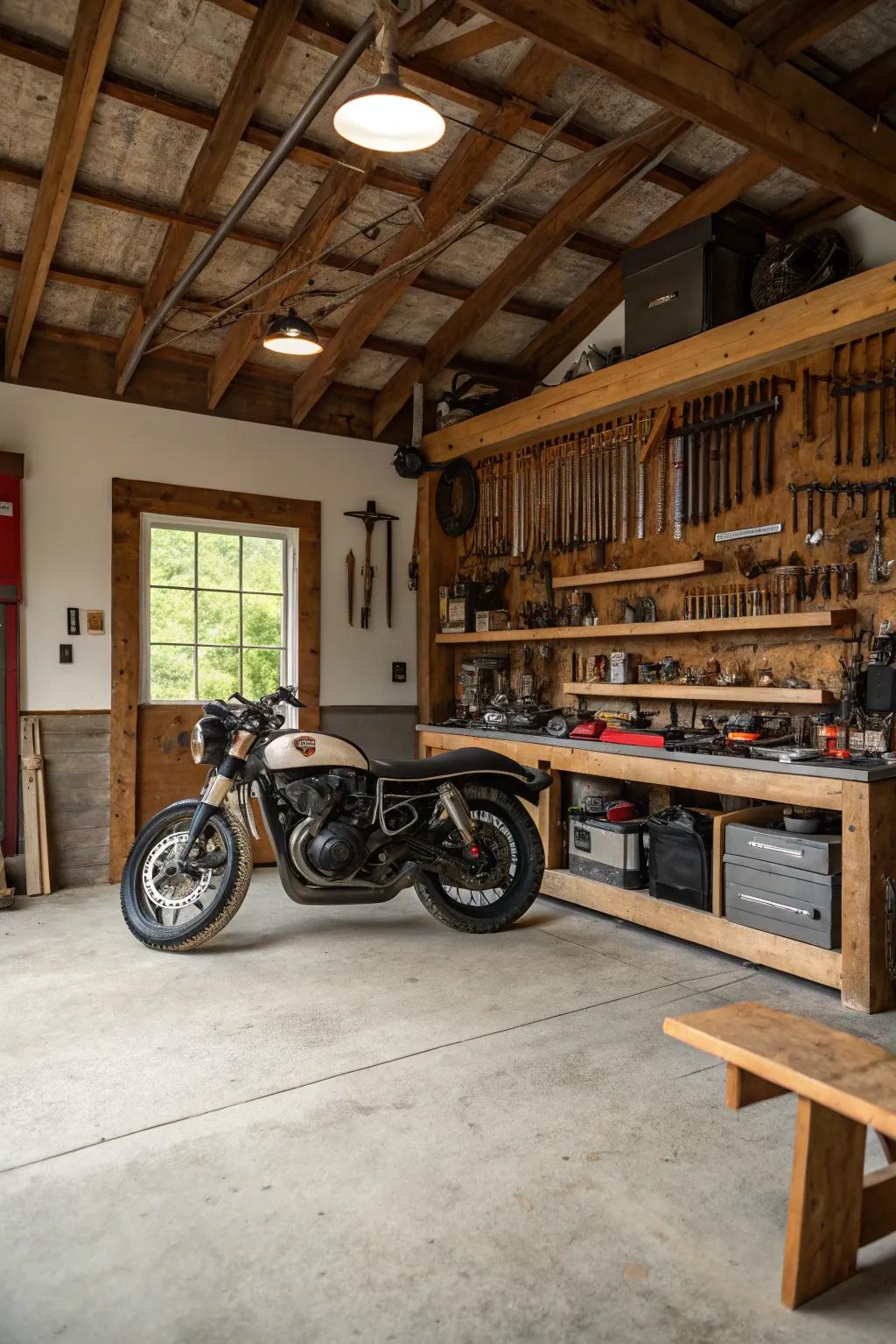 Express your hobbies with bespoke displays in your man cave.