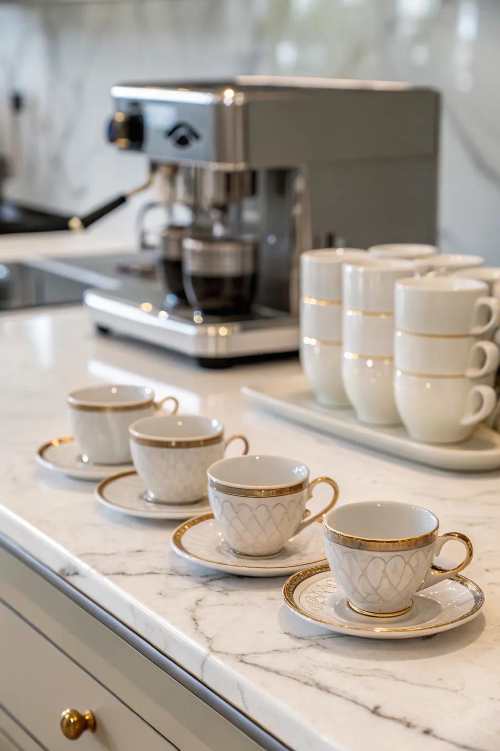 Elevate his coffee moments with ceramic espresso cups.