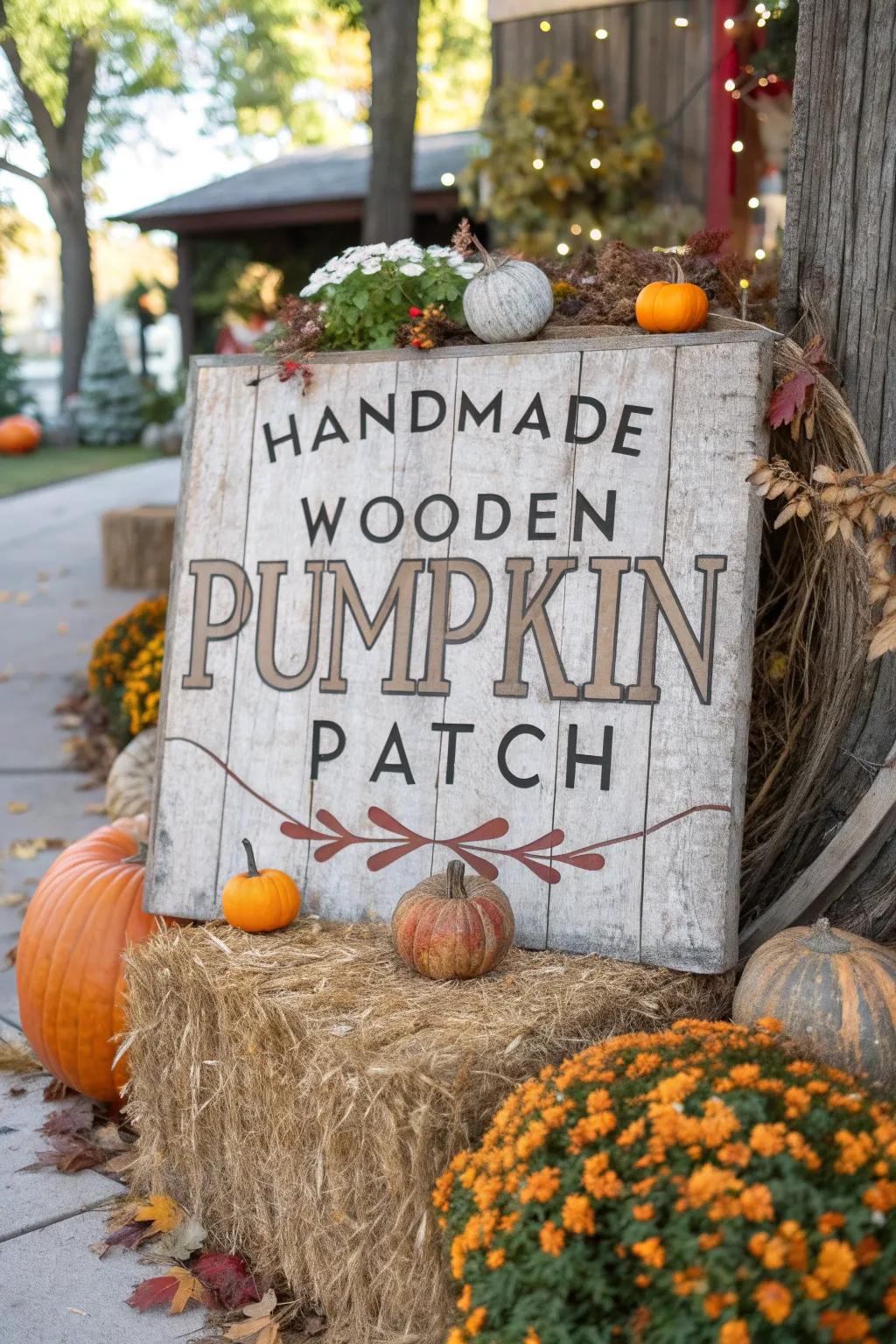 Homespun DIY character for an authentic feel