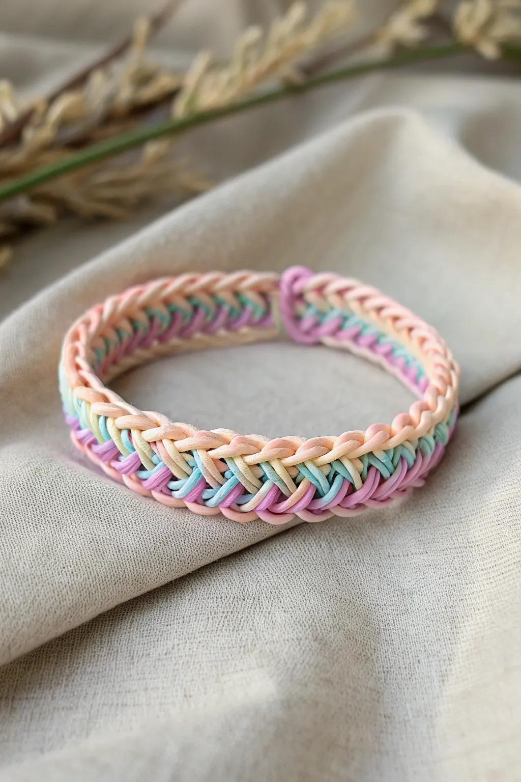 Enjoy elegance with the detailed beauty of the triple strand bracelet.