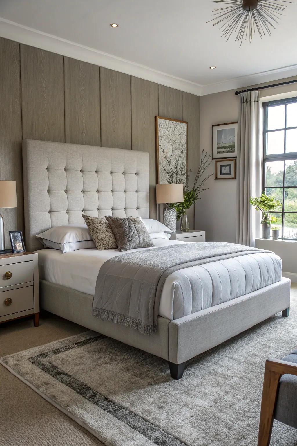 Chic furnishings add sophistication and flair.