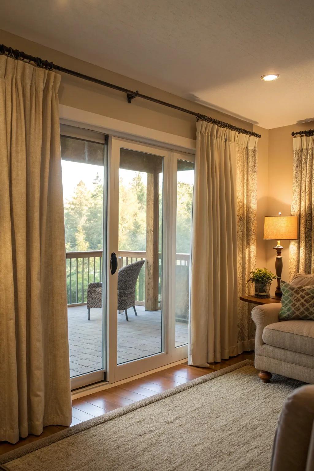 Quiet colors create a seamless and peaceful setting.