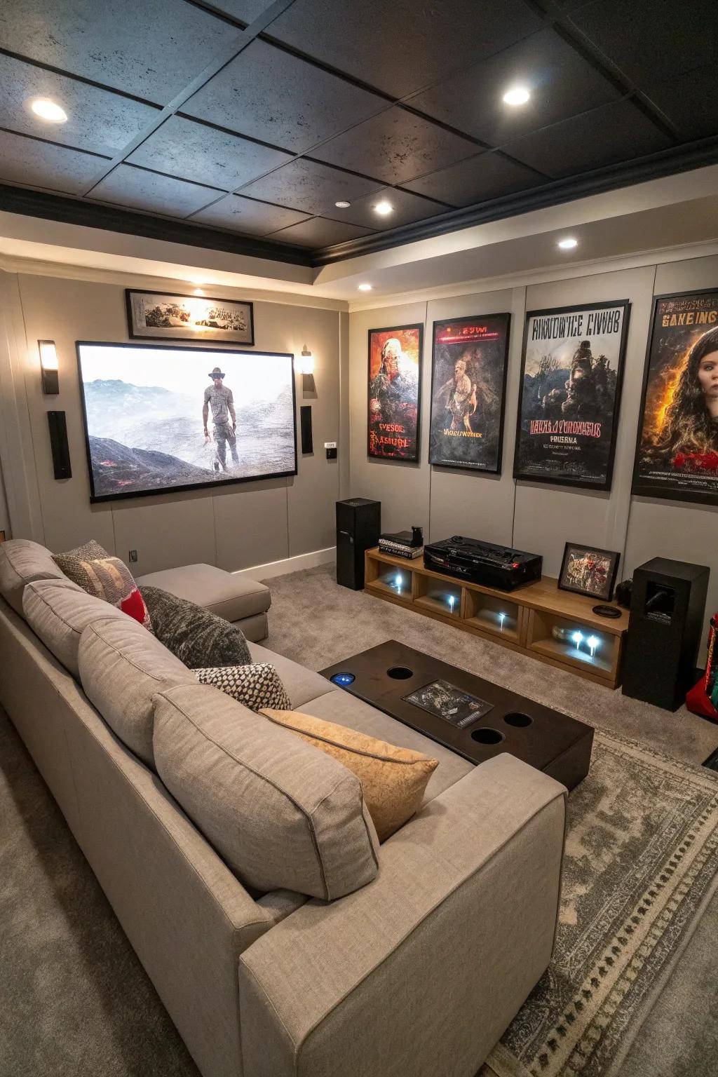 A multipurpose space for all of your recreational requirements.