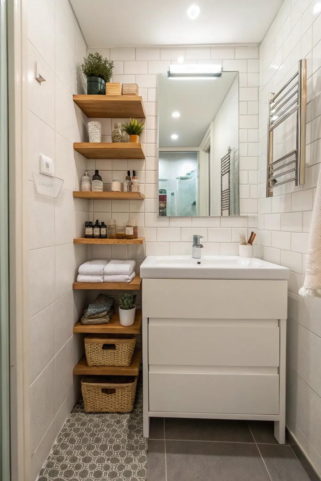 Efficient layouts enhance area and function.