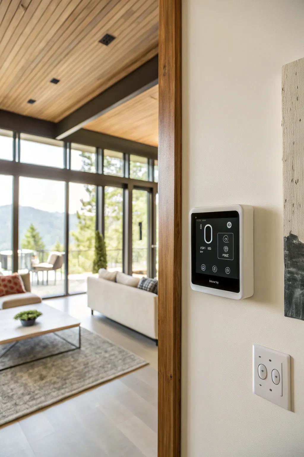 Maintain the perfect climate in your home with a smart thermostat that adapts to your lifestyle.