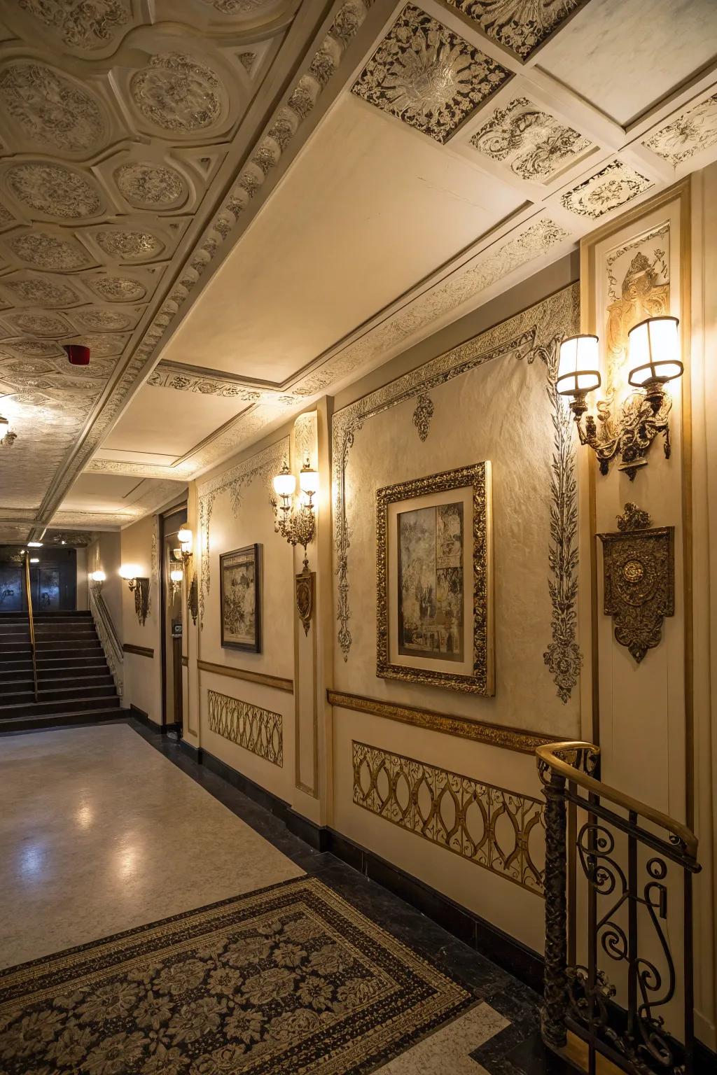 Decorative elements enrich your speakeasy with layers of personality.